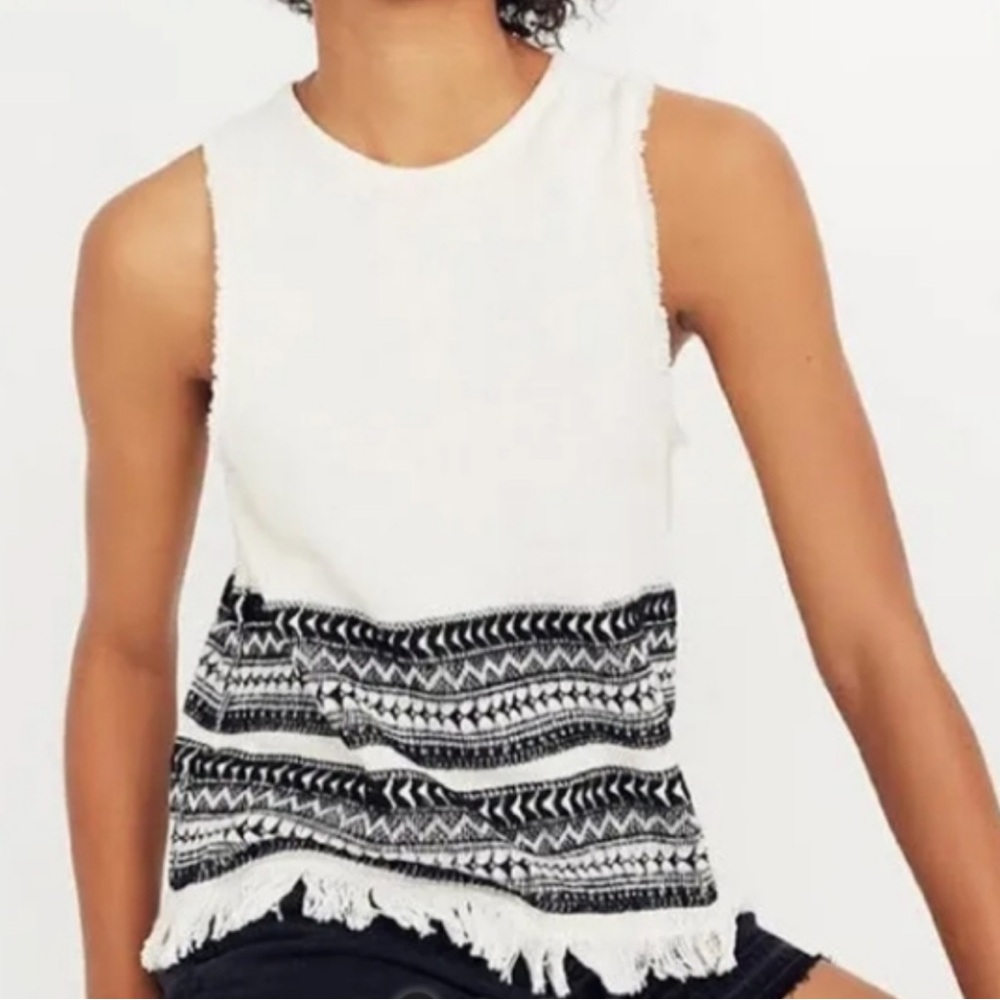 Madewell Ivory Sweater Tank